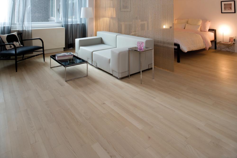 Ash Nordic - 2 strip Wooden flooring