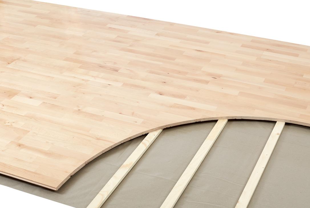 Unobat 45, Resilient Hardwood Flooring