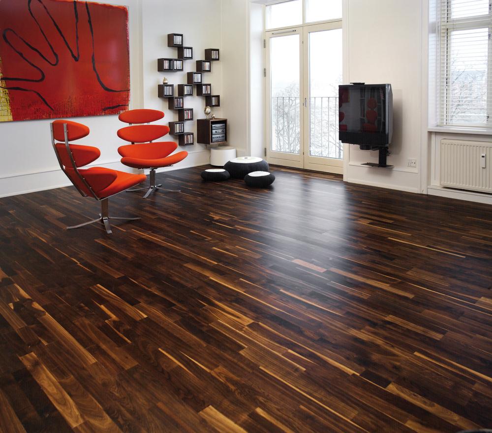 Black Oak - 2 strip Wooden flooring