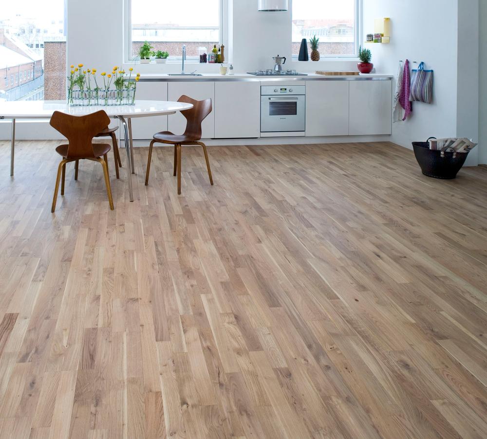 Oak Nordic - 2 strip Wooden flooring